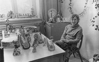 Трухина Надежда Петровна в своей мастерской. Фото 2