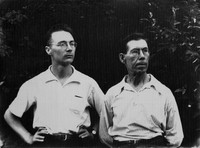 К.К. Лысов с сыном Б.К. Лысовым. Фото 1