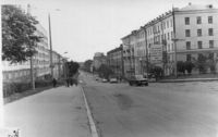 Перспектива от улицы Энгельса на север. 1980-е годы. Фото 1