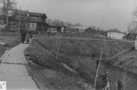 Улица Большевиков вдоль Раздери­хинского оврага. 1970-е годы. Фото 1