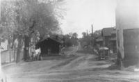 Перспектива от улицы Володарского на восток. 1950-е годы. Фото 1