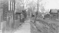 Перспектива от улицы Володарского на восток. 1950-е годы. Фото 2