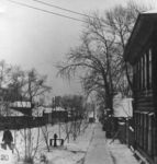 Перспектива от улицы К. Либкнехта на восток. 1950-е годы 