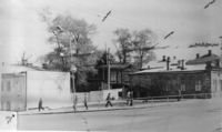 Перекресток с улицей К. Маркса. 1960-е годы 