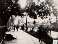 Перспектива от Октябрьского проспекта на восток. 1950-е годы