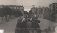 Перспектива от улицы Горького на восток. 1950-е годы