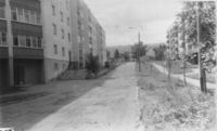 Перспектива от улицы Горбачева на юг. 1980-е годы
