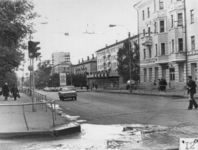 Перекресток с улицей Труда. 1980-е годы. 