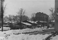 Квартал от ул. Труда до ул. Ст. Халтурина зимой. 1960-е годы. 